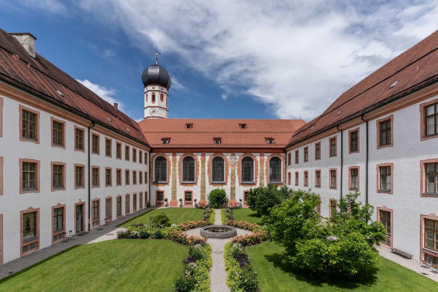 Kloster Beuerberg Innenhof