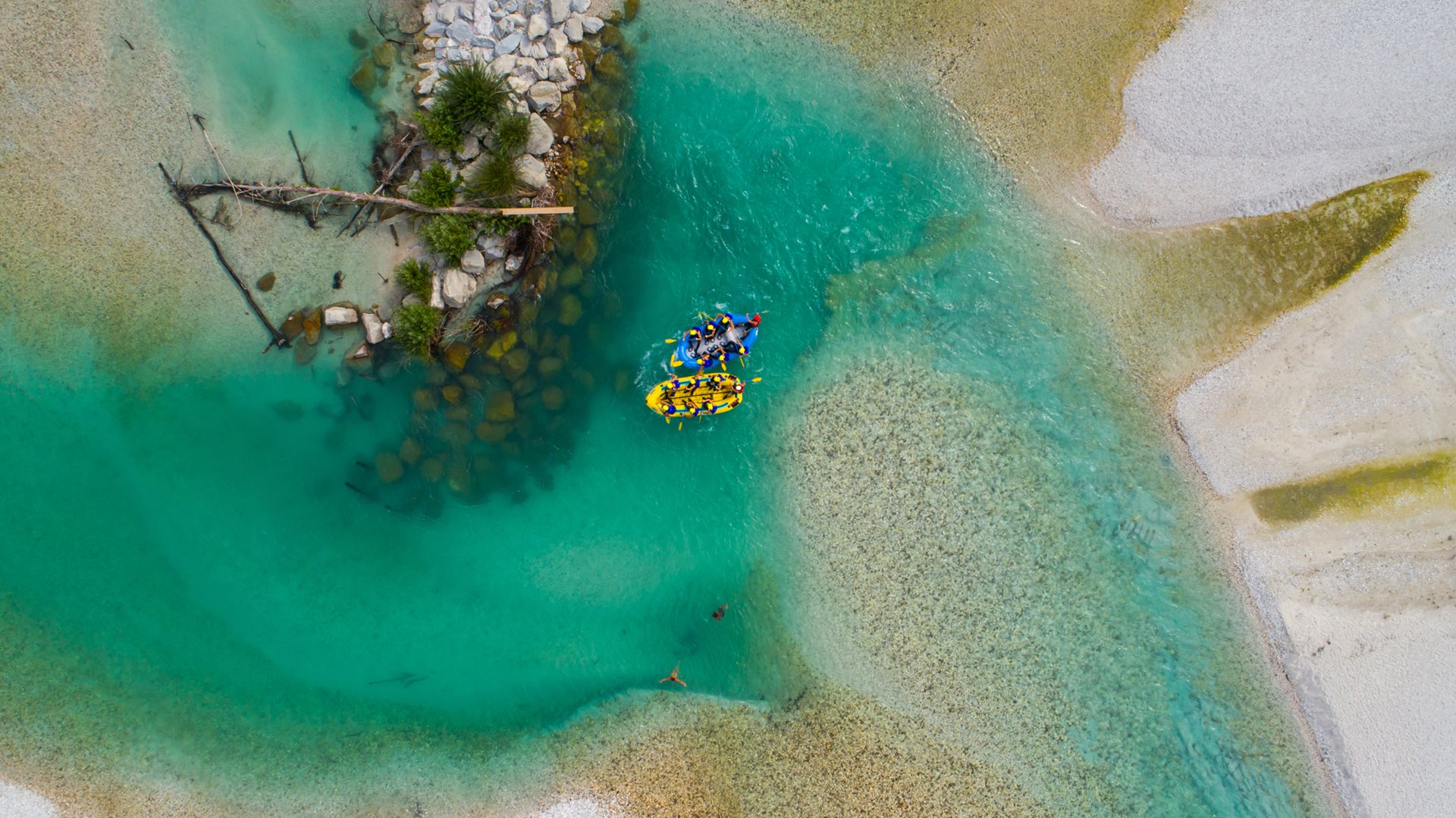 Soča river rafting